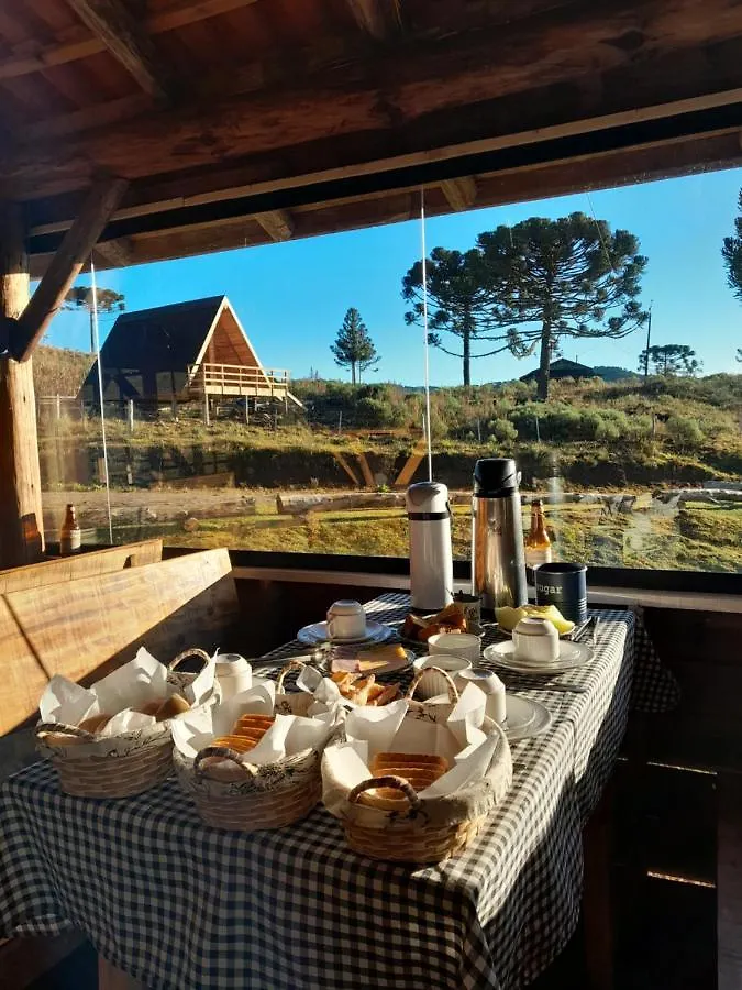 Chale A-Frame Da Fazenda Villa Bom Jardim da Serra Brazil