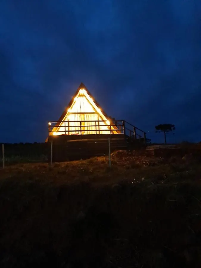 Alojamento de Turismo Selvagem Chale A-Frame Da Fazenda Vila Bom Jardim da Serra